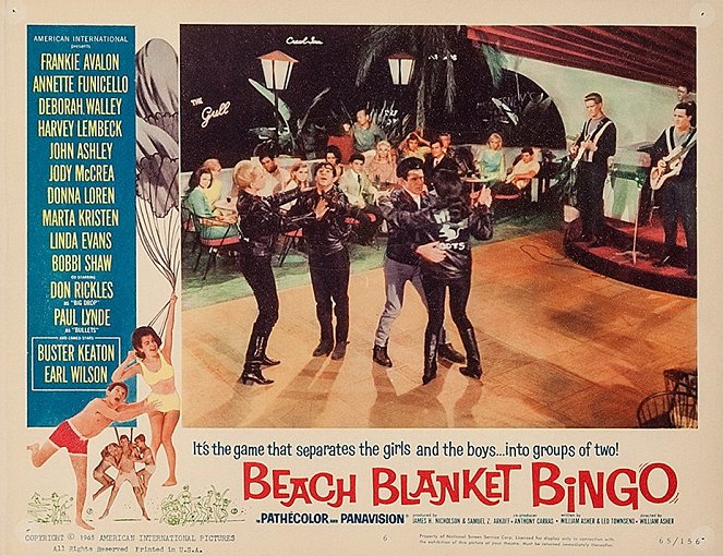 Beach Blanket Bingo - Cartes de lobby