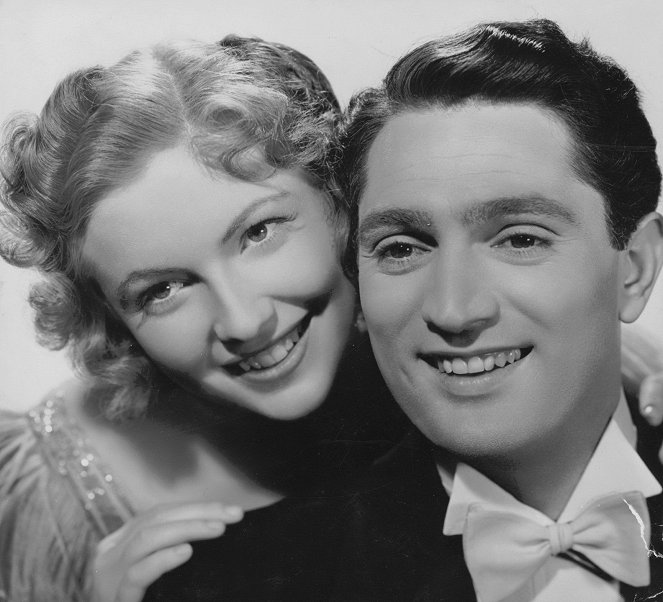 Rhapsodie in Blau - Werbefoto - Joan Leslie, Robert Alda