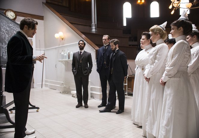 The Knick - Williams and Walker - Photos - Clive Owen, André Holland, Eric Johnson, Michael Angarano
