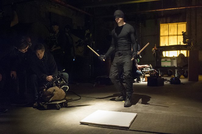 Marvel's Daredevil - L'Habit du diable - Tournage - Charlie Cox