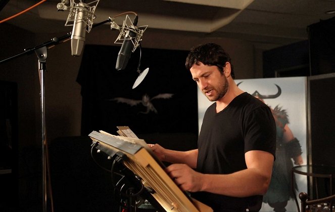 How to Train Your Dragon - Making of - Gerard Butler