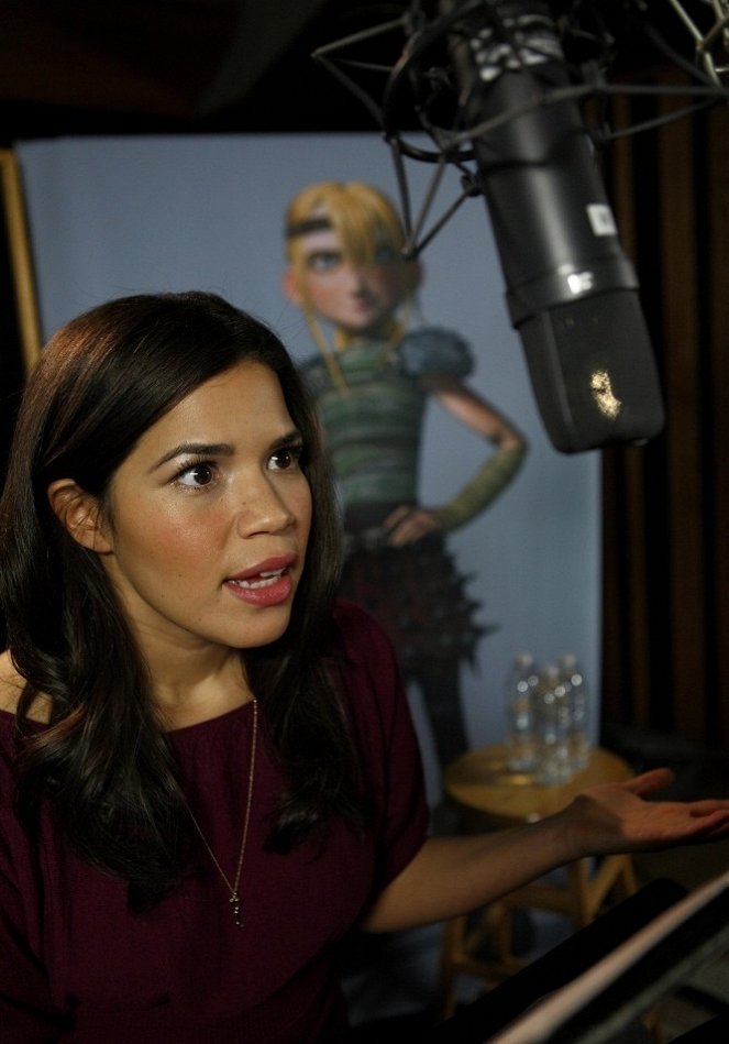 Hoe tem je een draak - Van de set - America Ferrera