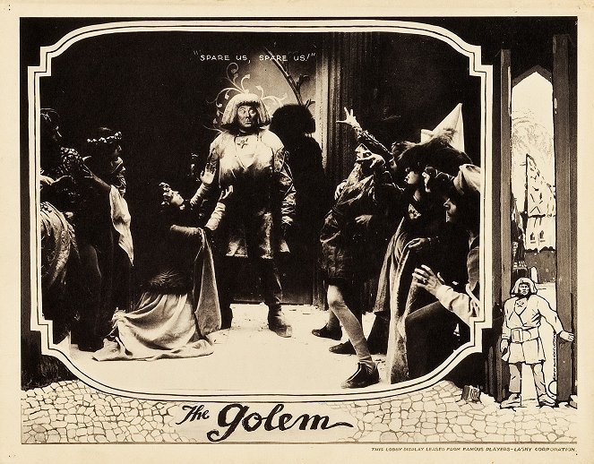 The Golem - Lobby Cards - Paul Wegener