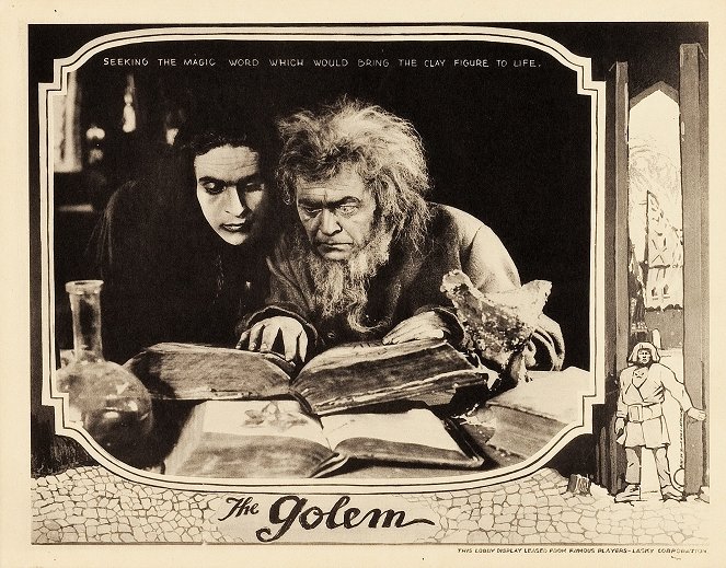 El golem - Fotocromos - Ernst Deutsch, Albert Steinrück