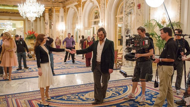 American Hustle - Dreharbeiten - Amy Adams, Christian Bale