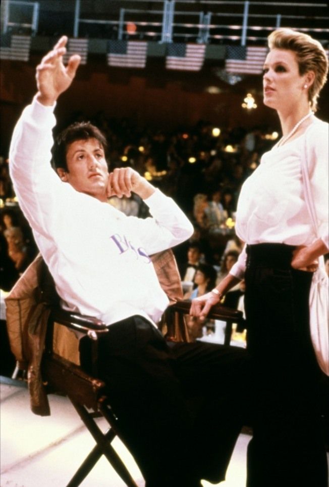 Rocky IV - De filmagens - Sylvester Stallone, Brigitte Nielsen