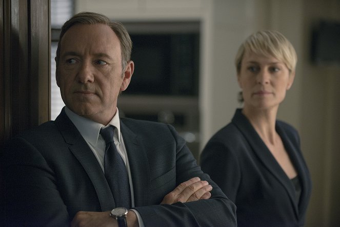 House of Cards - Capítulo 22 - Do filme - Kevin Spacey, Robin Wright