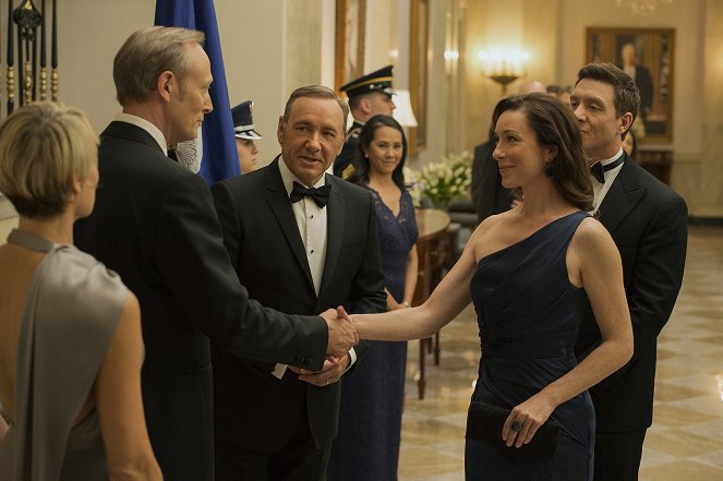 House of Cards - Staatsbankett - Filmfotos - Kevin Spacey, Molly Parker