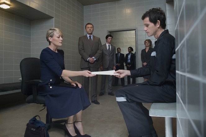 House of Cards - Wahrer Mut - Filmfotos - Robin Wright, Christian Camargo