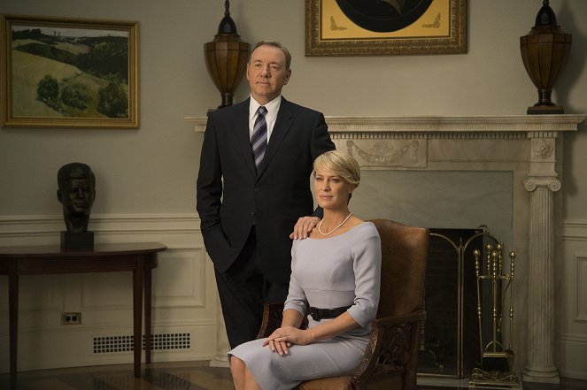 House of Cards - Capítulo 33 - Do filme - Kevin Spacey, Robin Wright