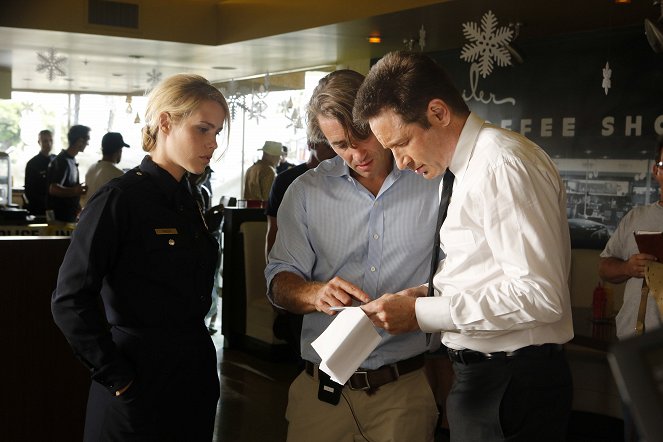 Aquarius - Why - Tournage - Claire Holt, David Duchovny