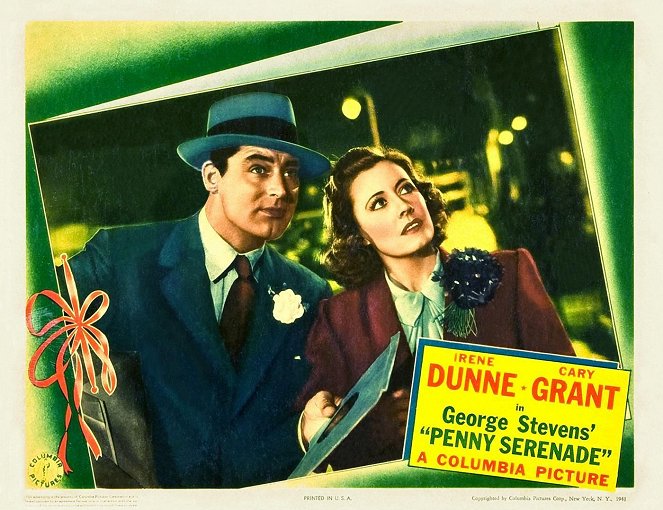 Penny Serenade - Lobby karty - Cary Grant, Irene Dunne