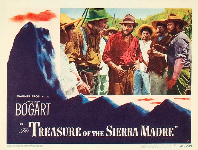 The Treasure of the Sierra Madre - Lobbykaarten