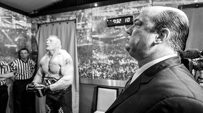 WrestleMania 31 - Del rodaje - Brock Lesnar, Paul Heyman