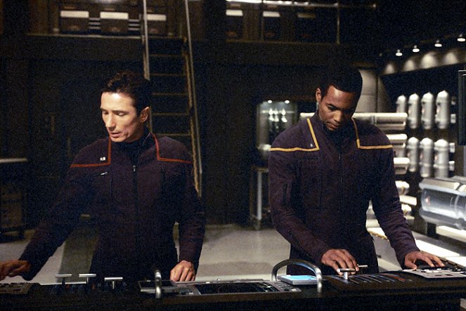 Star Trek: Enterprise - Łowcy niewolników - Z filmu - Dominic Keating, Anthony Montgomery