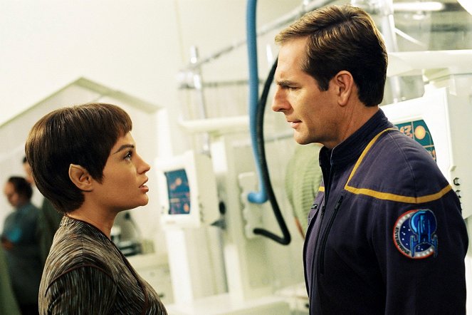 Star Trek - Enterprise - Lieber Doktor - Filmfotos - Jolene Blalock, Scott Bakula