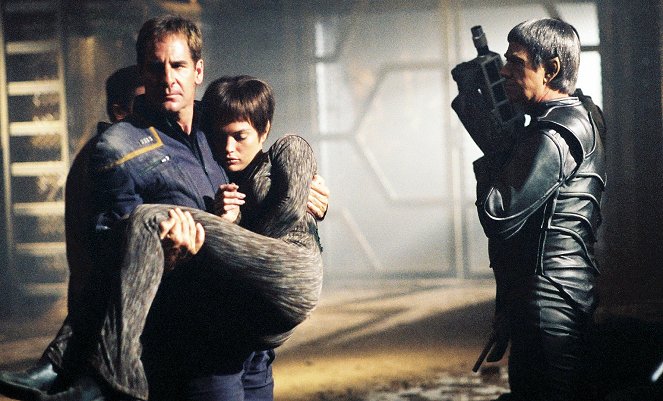 Star Trek - Enterprise - Im Schatten von P’Jem - Filmfotos - Scott Bakula, Jolene Blalock