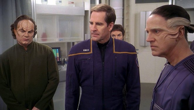Star Trek - Enterprise - Gefallene Heldin - Filmfotos - John Billingsley, Scott Bakula, John Rubinstein