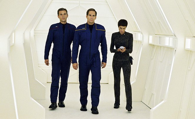 Star Trek: Enterprise - Stacja naprawcza - Z filmu - Connor Trinneer, Scott Bakula, Jolene Blalock