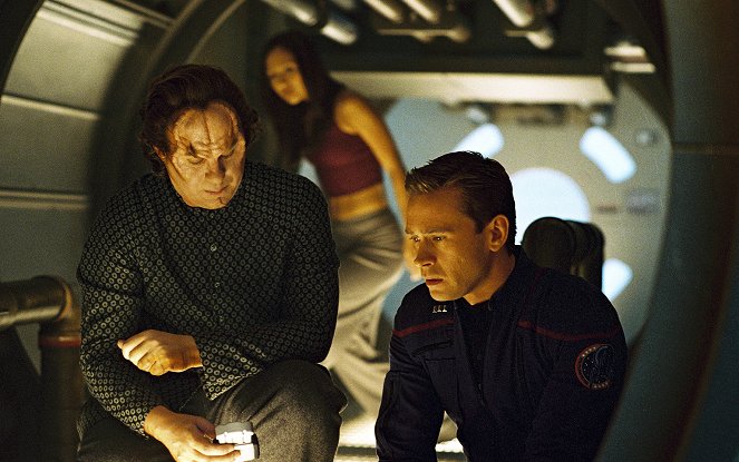 Star Trek: Enterprise - Season 2 - Vanishing Point - Photos - John Billingsley, Connor Trinneer