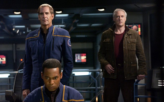 Star Trek: Enterprise - A javítottak - Filmfotók - Scott Bakula, Anthony Montgomery, Brent Spiner