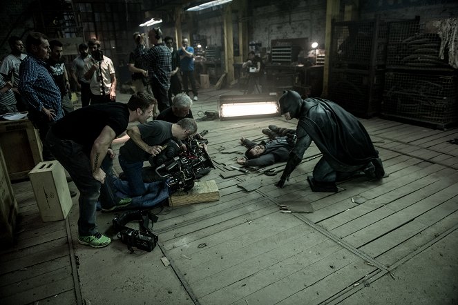 Batman V Superman: Dawn of Justice - Dreharbeiten - Zack Snyder, Ben Affleck