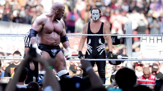 WrestleMania 31 - Photos - Paul Levesque, Steve Borden