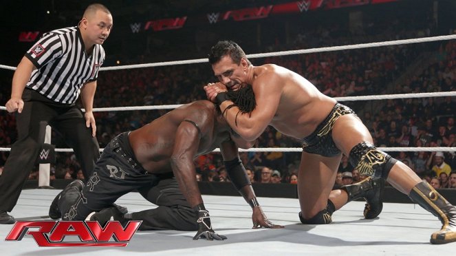 WWE Monday Night RAW - Lobbykaarten - Ron Killings, Alberto Rodríguez