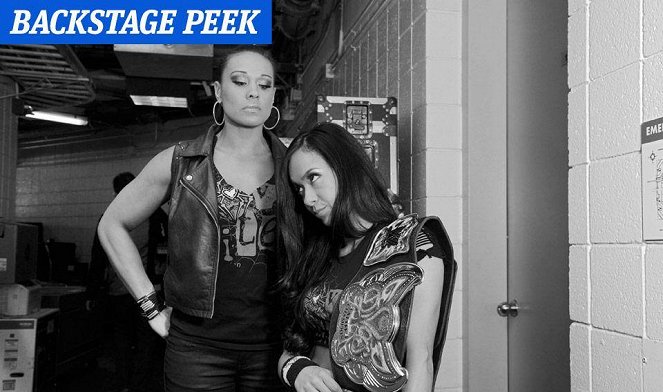 WWE SmackDown LIVE! - Forgatási fotók - Sarona Snuka, A.J. Mendez