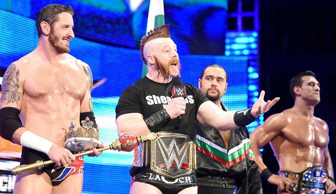 WWE SmackDown LIVE! - Van film - Wade Barrett, Stephen Farrelly, Miroslav Barnyashev, Alberto Rodríguez