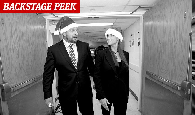 WWE Monday Night RAW - Making of - Paul Levesque, Stephanie McMahon