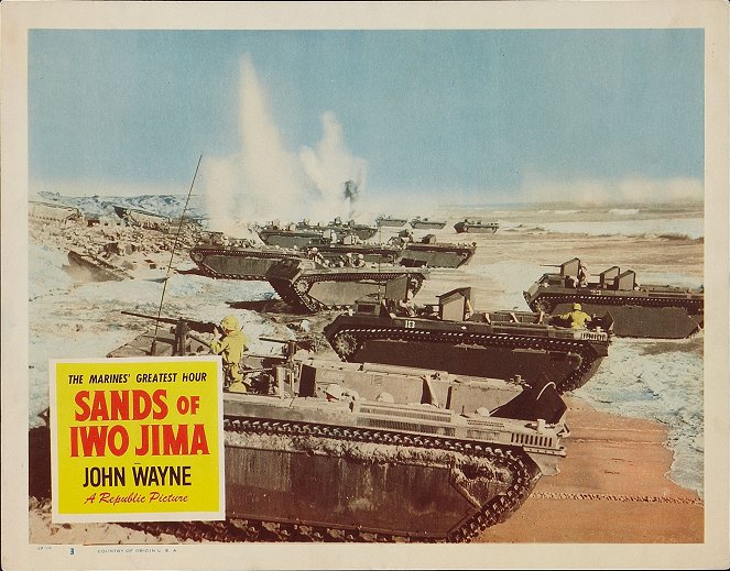 V písku ostrova Iwo Jima - Fotosky