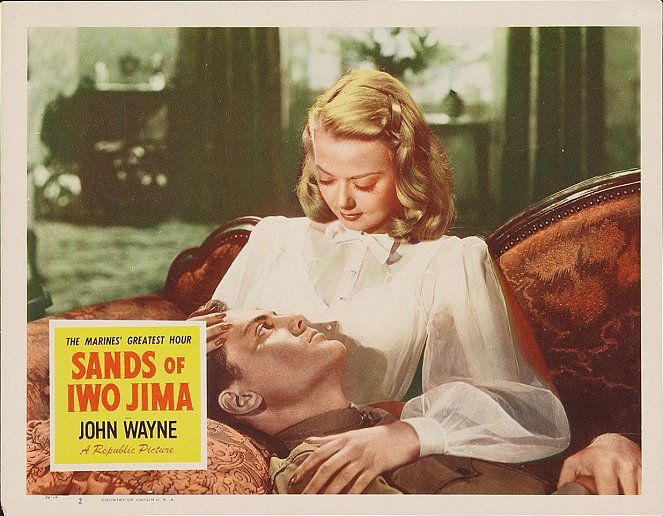 Sands of Iwo Jima - Lobby Cards - Adele Mara