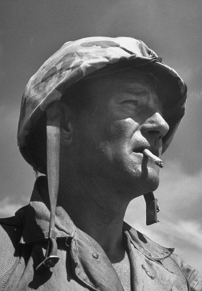 Iwo Jima fövenye - Filmfotók - John Wayne