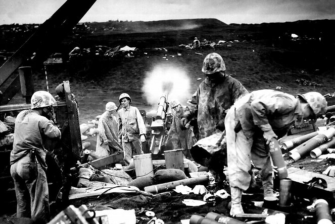 Iwo Jima fövenye - Filmfotók