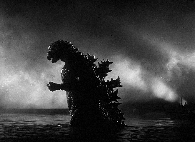 Godzilla, rey de los monstruos - De la película