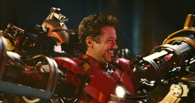 Iron Man 2 - Tournage - Robert Downey Jr.