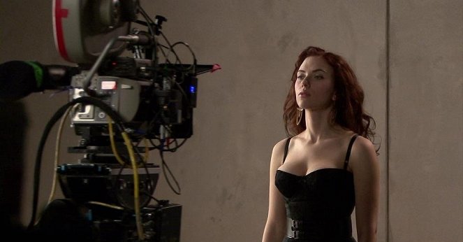 Iron Man 2 - Dreharbeiten - Scarlett Johansson