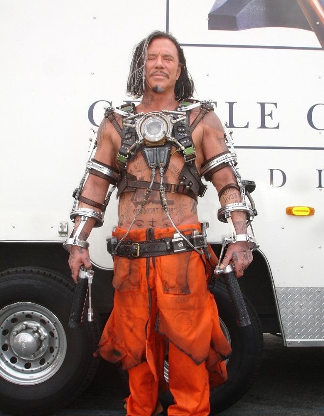 Iron Man 2 - Dreharbeiten - Mickey Rourke