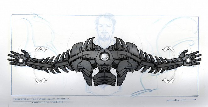 Homem de Ferro 2 - Concept Art