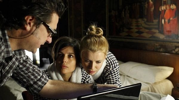 Room in Rome - Dreharbeiten - Julio Medem, Elena Anaya, Natasha Yarovenko