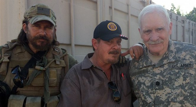 Rescate en Afganistán - Del rodaje - Tim Abell, Fred Olen Ray, Dale Dye