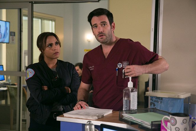 Chicago Med - Malignant - Photos - Monica Raymund, Colin Donnell
