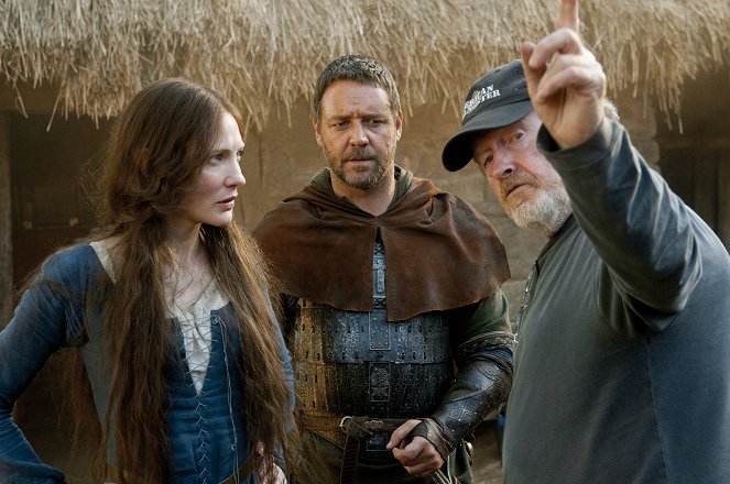 Robin Hood - De filmagens - Cate Blanchett, Russell Crowe, Ridley Scott