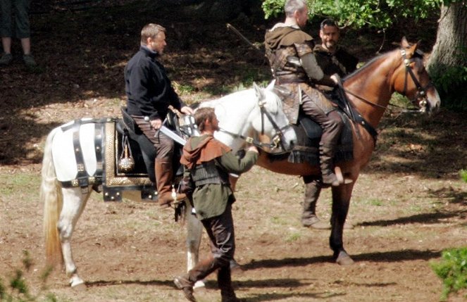 Robin Hood - Z natáčení - Russell Crowe