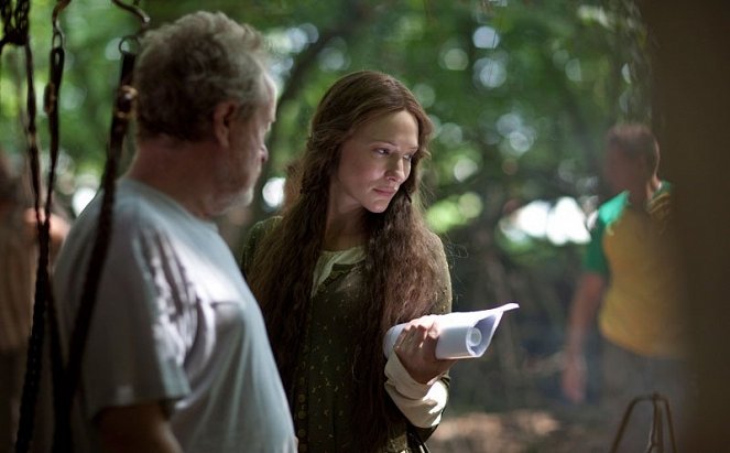 Robin Hood - Forgatási fotók - Ridley Scott, Cate Blanchett