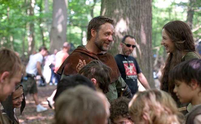Robin Hood - Del rodaje - Russell Crowe, Cate Blanchett