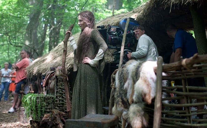 Robin Hood - Van de set - Cate Blanchett
