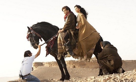 Prince of Persia: Las arenas del tiempo - Del rodaje - Jake Gyllenhaal, Gemma Arterton