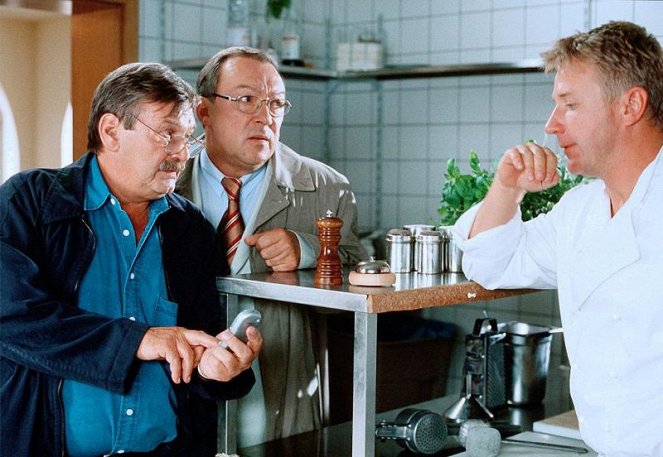 Polizeiruf 110 - Season 31 - Henkersmahlzeit - Filmfotos - Wolfgang Winkler, Jaecki Schwarz, Jörg Schüttauf